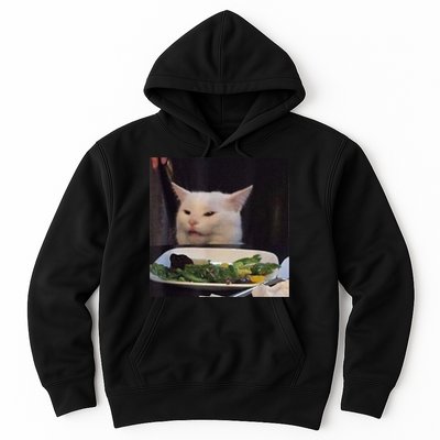 Dinner Table Cat Meme Funny Internet Yelling Confused Gift TShirt Hoodie