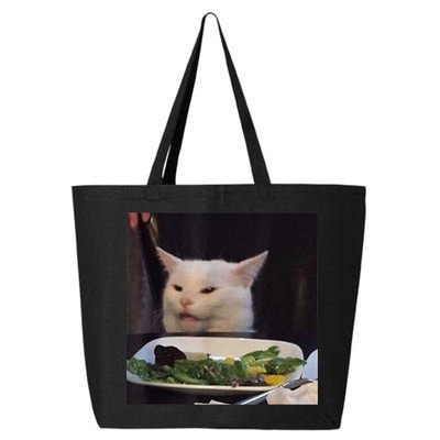 Dinner Table Cat Meme Funny Internet Yelling Confused Gift TShirt 25L Jumbo Tote