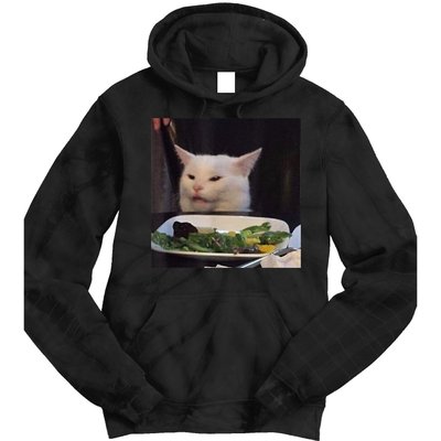 Dinner Table Cat Meme Funny Internet Yelling Confused Gift TShirt Tie Dye Hoodie