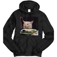 Dinner Table Cat Meme Funny Internet Yelling Confused Gift TShirt Tie Dye Hoodie