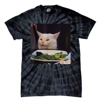 Dinner Table Cat Meme Funny Internet Yelling Confused Gift TShirt Tie-Dye T-Shirt