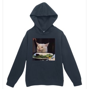 Dinner Table Cat Meme Funny Internet Yelling Confused Gift TShirt Urban Pullover Hoodie