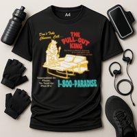 Don’T Take Chance Call…The Pull Out King Funny Quote Cooling Performance Crew T-Shirt