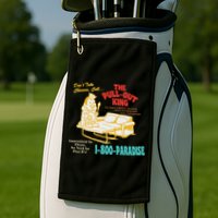 Don’T Take Chance Call…The Pull Out King Funny Quote Golf Towel