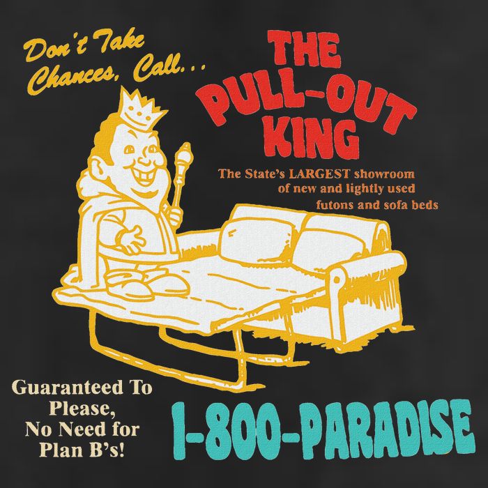 Don’T Take Chance Call…The Pull Out King Funny Quote Golf Towel
