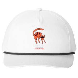 Donald Trump Cat Make Our Kittens Safe Again Snapback Five-Panel Rope Hat