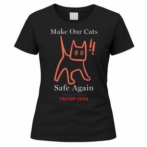 Donald Trump Cat Make Our Kittens Safe Again Women's T-Shirt