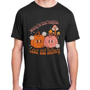 Delivering The Cutest Pumpkins Labor & Delivery Halloween Adult ChromaSoft Performance T-Shirt