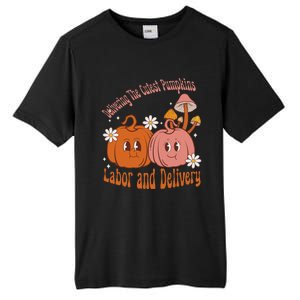 Delivering The Cutest Pumpkins Labor & Delivery Halloween Tall Fusion ChromaSoft Performance T-Shirt