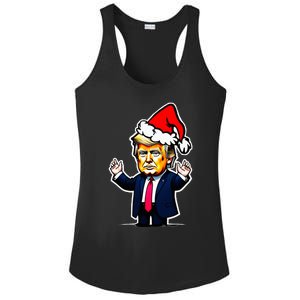 Donald Trump Christmas For Dads Ladies PosiCharge Competitor Racerback Tank