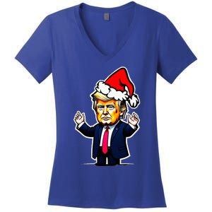 Donald Trump Christmas For Dads Women's V-Neck T-Shirt