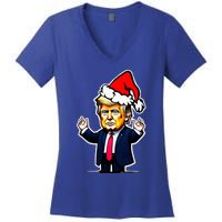 Donald Trump Christmas For Dads Women's V-Neck T-Shirt