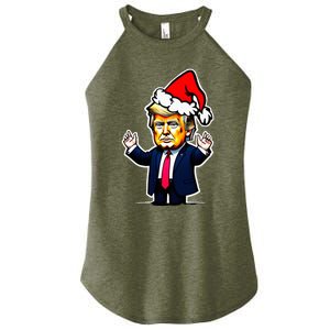 Donald Trump Christmas For Dads Women's Perfect Tri Rocker Tank