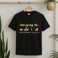 Dyslexia Teacher Changing The World One Phoneme At A Time T-Shirt