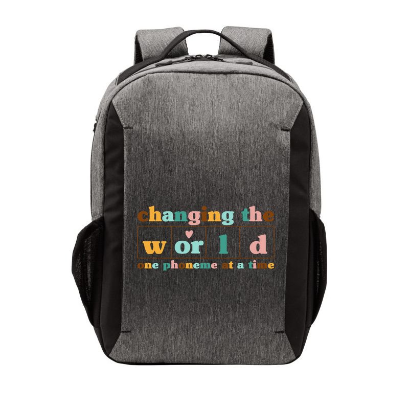 Dyslexia Teacher Changing The World One Phoneme At A Time Vector Backpack