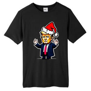 Donald Trump Christmas For Dads & Women Christmas Trump Tall Fusion ChromaSoft Performance T-Shirt