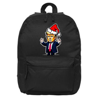 Donald Trump Christmas For Dads & Women Christmas Trump 16 in Basic Backpack