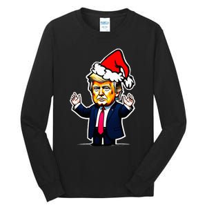 Donald Trump Christmas For Dads & Women Christmas Trump Tall Long Sleeve T-Shirt