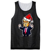 Donald Trump Christmas For Dads & Women Christmas Trump Mesh Reversible Basketball Jersey Tank