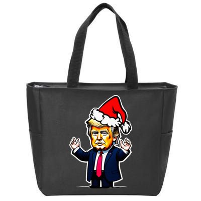 Donald Trump Christmas For Dads & Women Christmas Trump Zip Tote Bag