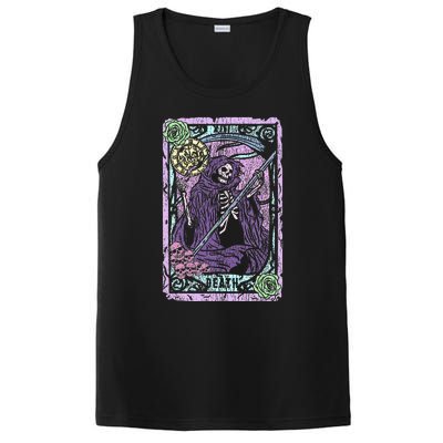 Death Tarot Card Witchcraft Occult Pastel Goth Reaper PosiCharge Competitor Tank