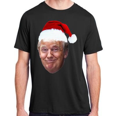 Donald Trump Christmas Funny Maga Santa Hat Gift Adult ChromaSoft Performance T-Shirt