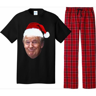 Donald Trump Christmas Funny Maga Santa Hat Gift Pajama Set