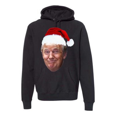 Donald Trump Christmas Funny Maga Santa Hat Gift Premium Hoodie