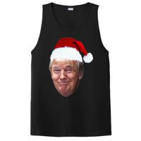 Donald Trump Christmas Funny Maga Santa Hat Gift PosiCharge Competitor Tank