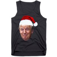 Donald Trump Christmas Funny Maga Santa Hat Gift Tank Top