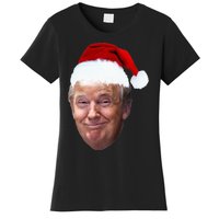 Donald Trump Christmas Funny Maga Santa Hat Gift Women's T-Shirt