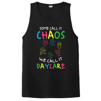 Daycare Teacher Crew Some Call It Chaos We Call It Daycare PosiCharge Competitor Tank