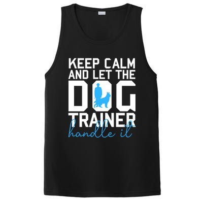 Dog Trainer Cute Gift PosiCharge Competitor Tank