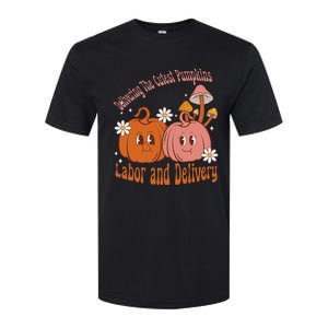 Delivering The Cutest Pumpkins Labor & Delivery Halloween Softstyle CVC T-Shirt