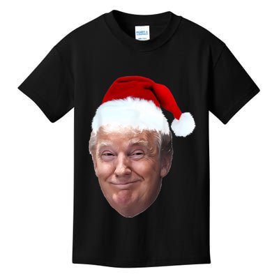 Donald Trump Christmas Funny Maga Santa Hat Gift Kids T-Shirt