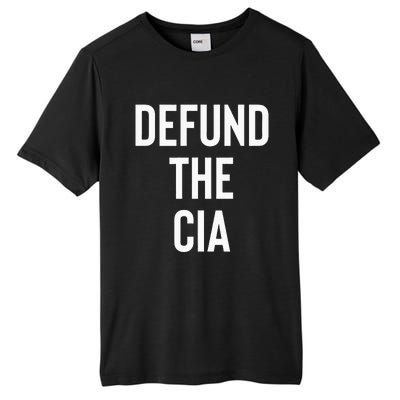 Defund The CIA Central Intelligence Agency Politics Tall Fusion ChromaSoft Performance T-Shirt