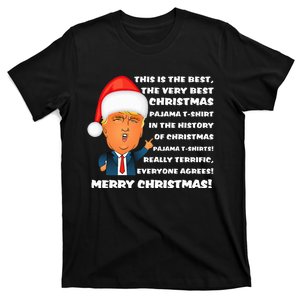 Donald Trump Christmas Pajama T-Shirt