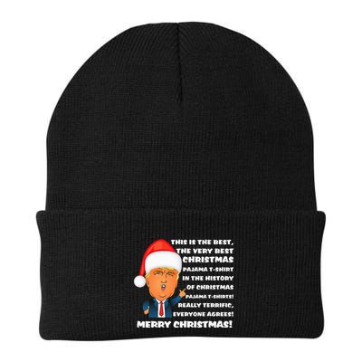 Donald Trump Christmas Pajama Beanie