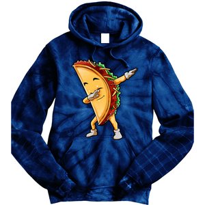 Dabbing Taco Cinco De Mayo Funny Mexican Food Dab Tie Dye Hoodie