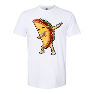 Dabbing Taco Cinco De Mayo Funny Mexican Food Dab Softstyle CVC T-Shirt