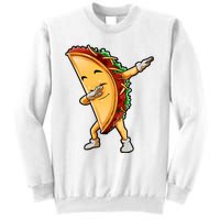 Dabbing Taco Cinco De Mayo Funny Mexican Food Dab Sweatshirt