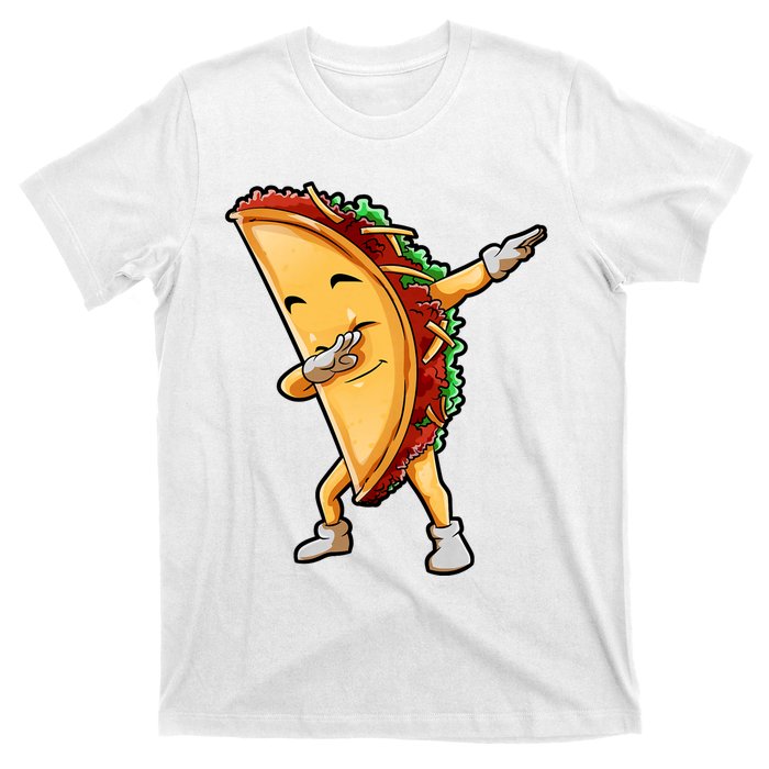 Dabbing Taco Cinco De Mayo Funny Mexican Food Dab T-Shirt