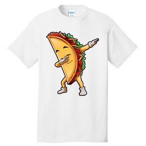 Dabbing Taco Cinco De Mayo Funny Mexican Food Dab Tall T-Shirt