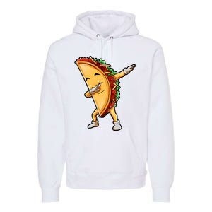 Dabbing Taco Cinco De Mayo Funny Mexican Food Dab Premium Hoodie