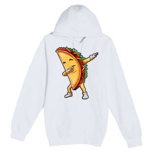 Dabbing Taco Cinco De Mayo Funny Mexican Food Dab Premium Pullover Hoodie