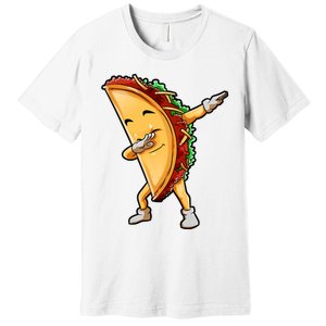 Dabbing Taco Cinco De Mayo Funny Mexican Food Dab Premium T-Shirt