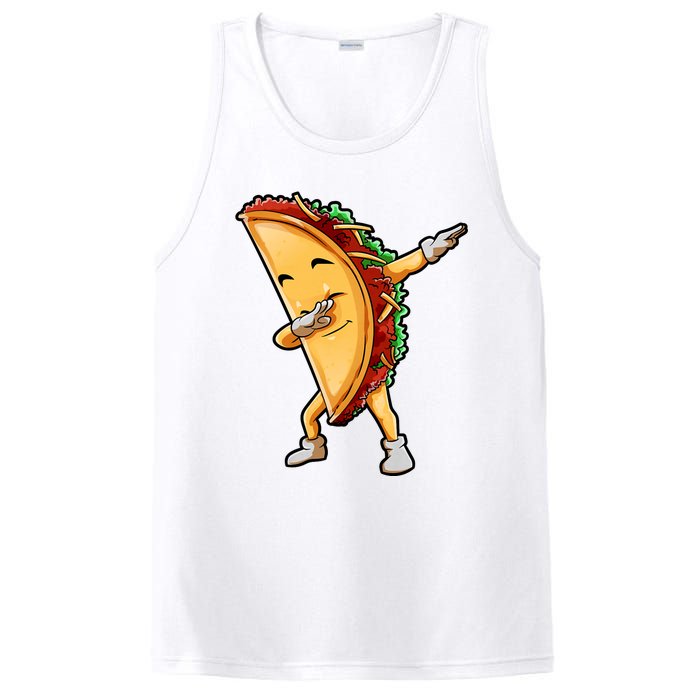 Dabbing Taco Cinco De Mayo Funny Mexican Food Dab PosiCharge Competitor Tank