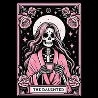 Daughter Tarot Card Matching Impact Tech Backpack