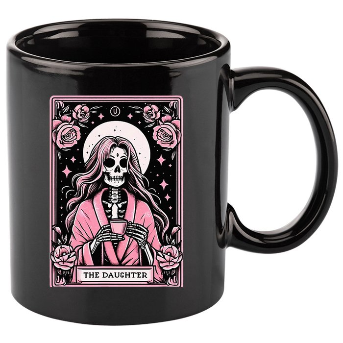 Daughter Tarot Card Matching 11oz C Handle Ceramic Mug