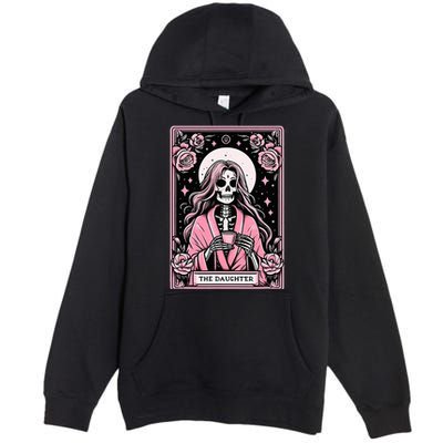 Daughter Tarot Card Matching Premium Pullover Hoodie